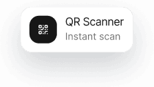 QR Scanner notification
